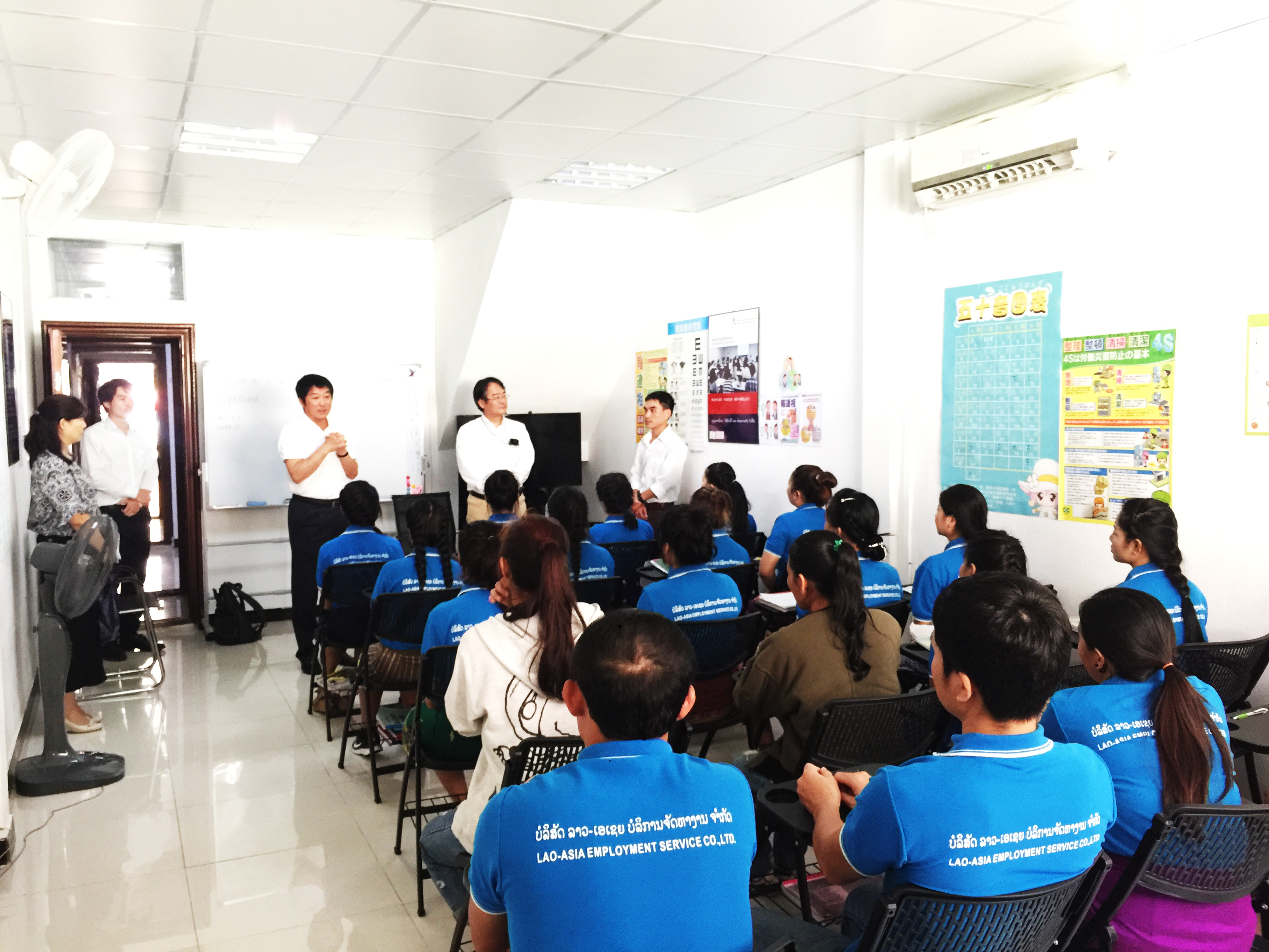 派遣前の訓練や育成